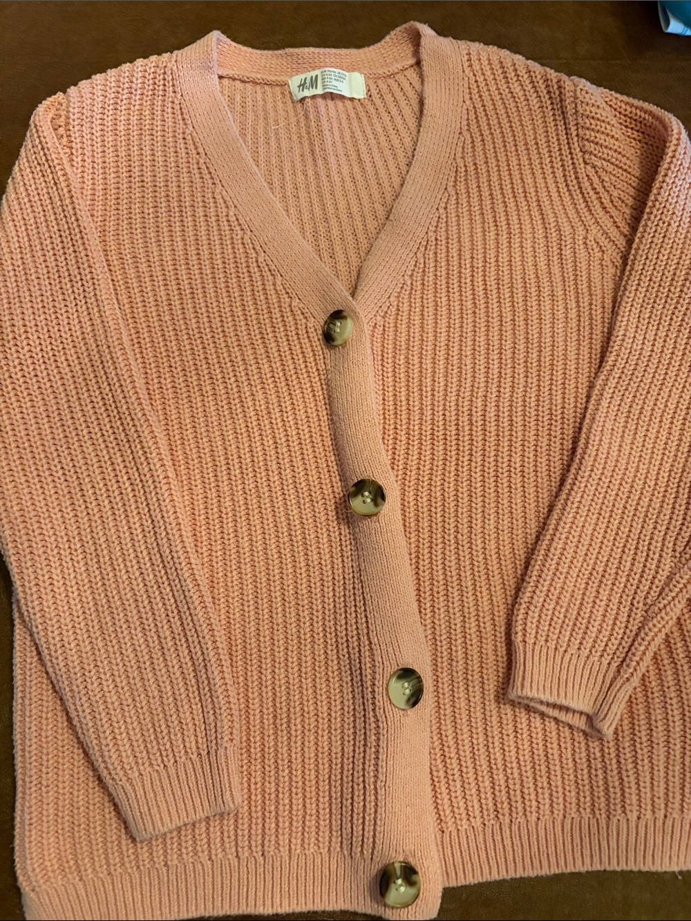 Coral pink sweater